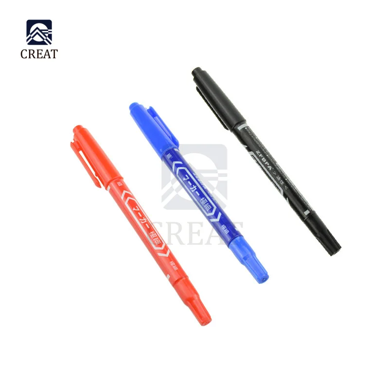 Черная CCL анти травление печатная плата чернильный маркер Двойная Ручка DIY Ремонт