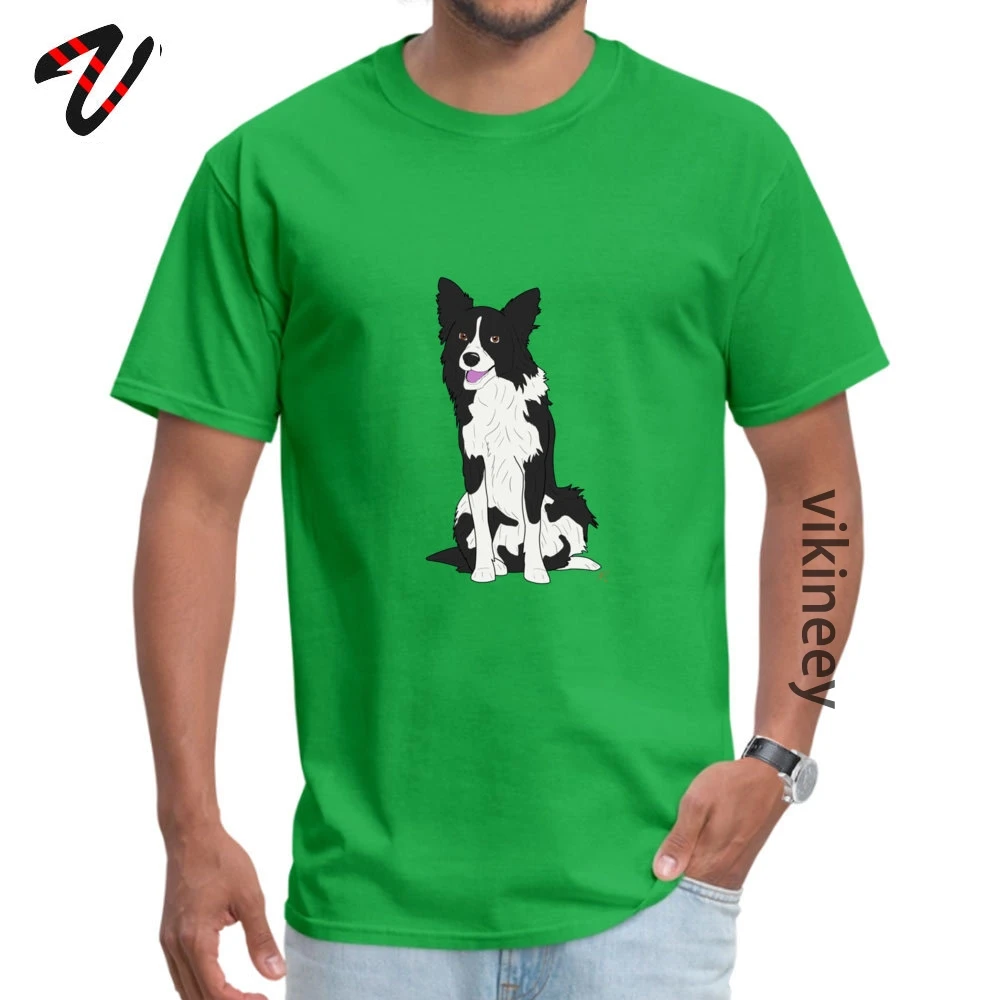 Border Collie футболка c круглым вырезом топы на день матери короткие рубашки South Side