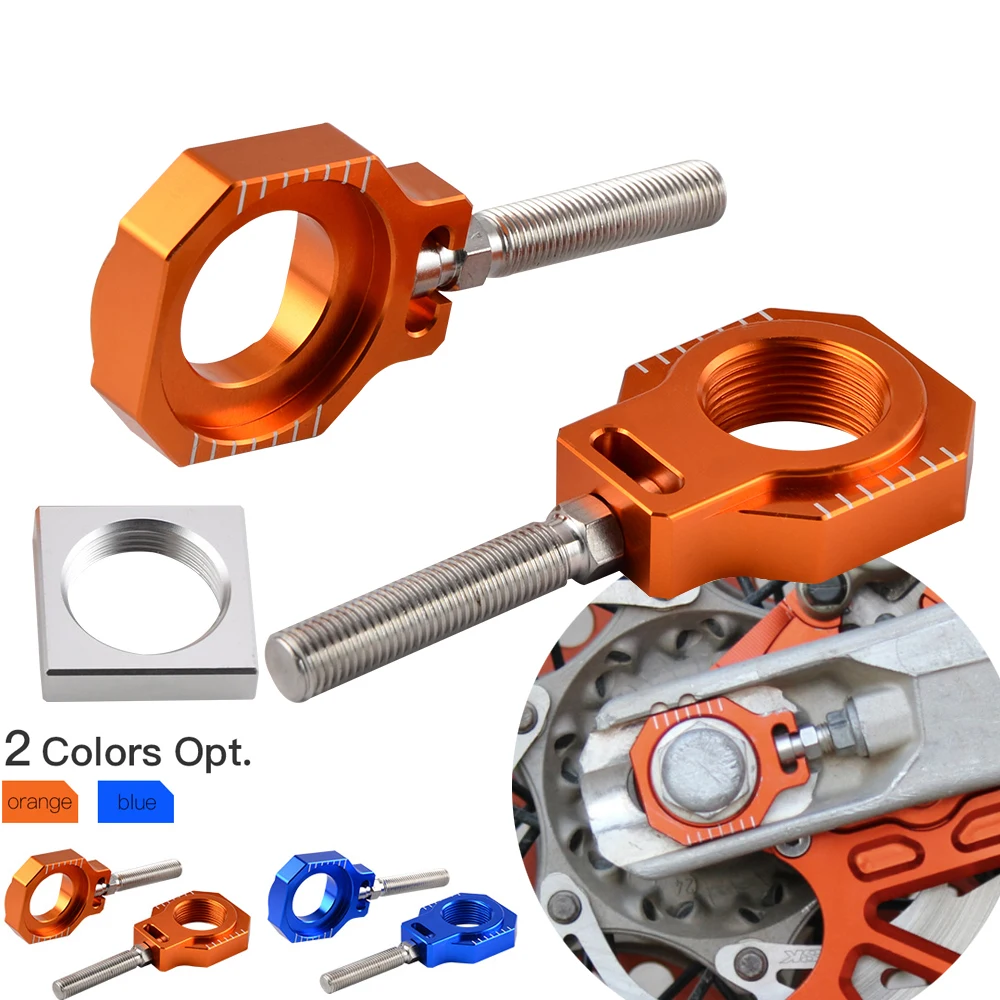 NICECNC задний мост блок цепи регулятора для KTM SX F EXC XC W XCF 85 125 150 200 250 300 350 400 450 500