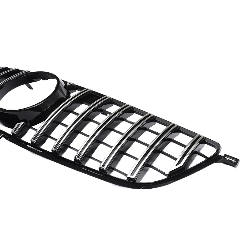 Решетка MagicKit для MERCEDES W166 ML Class 2012 2015 GT R panamerica Look Chrome Black|Гоночные решетки| |