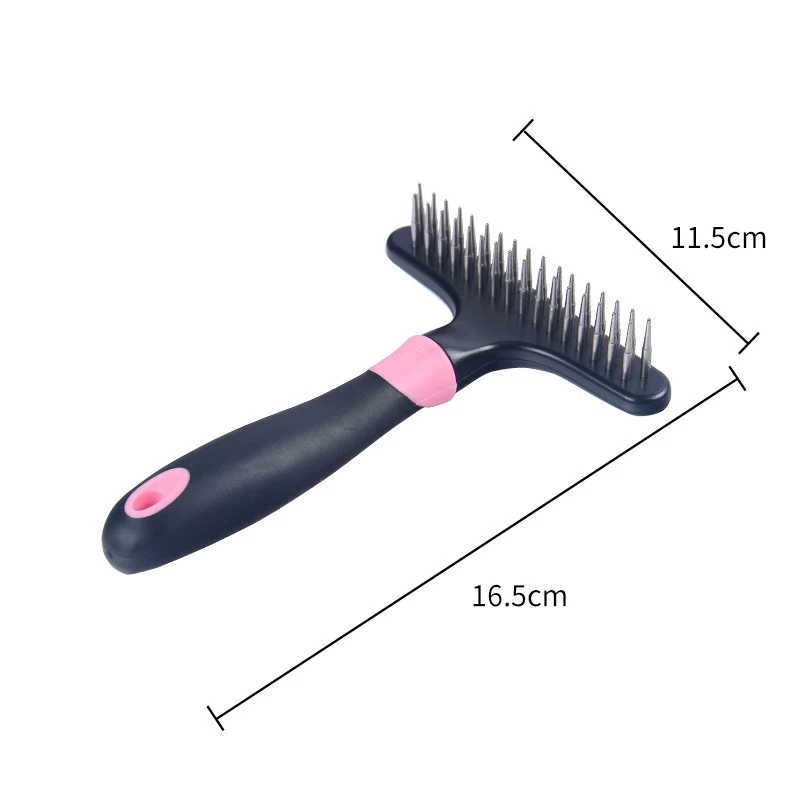

Dog Comb Beauty Hair Comb Nail Rake Comb Hair Removal Comb Knot Opening Comb Cleaning and Care Products Dog Supplies Pet Comb