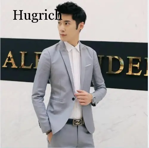 

Men's Slim Fit Casual One Button Blazer Jacket Slim Fit Mens Blazer Mens Solid Color Business Dress Formal Party Jacket Blazer