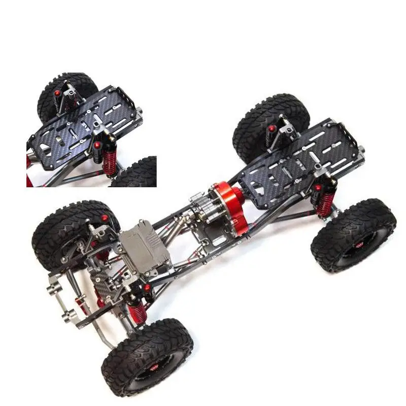 RCtown (версия обратного обновления) 1/10 универсальная 313 колесная база рама CNC