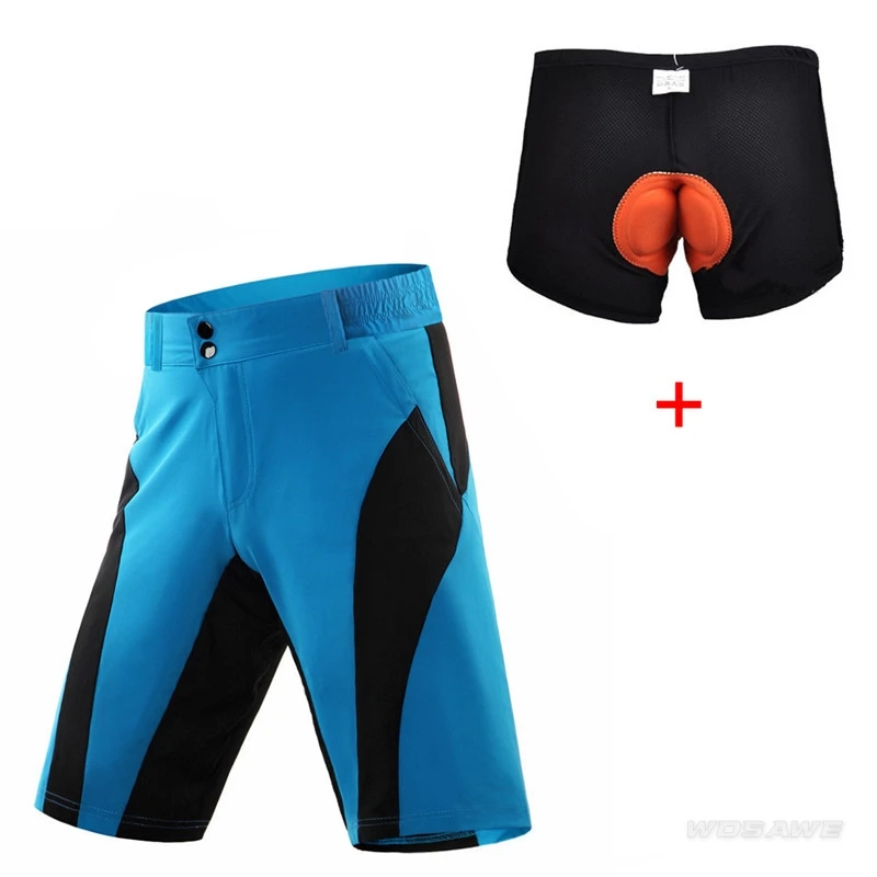WOSAWE горные велосипедные шорты свободная посадка Спорт на открытом воздухе MTB Для