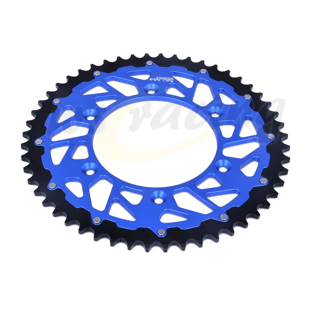 48T 49T 50T Motorcycle Rear Chain Sprocket For Yamaha YZ125 250 400 450F 426 WR250 450 1999 2003 2006 2009 2015 2018 | Автомобили и