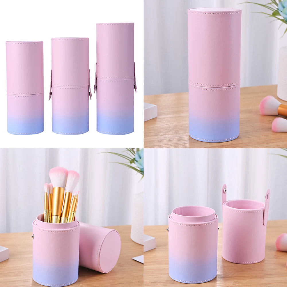 Дорожный набор кистей для макияжа искусственный пустый держатель сумка