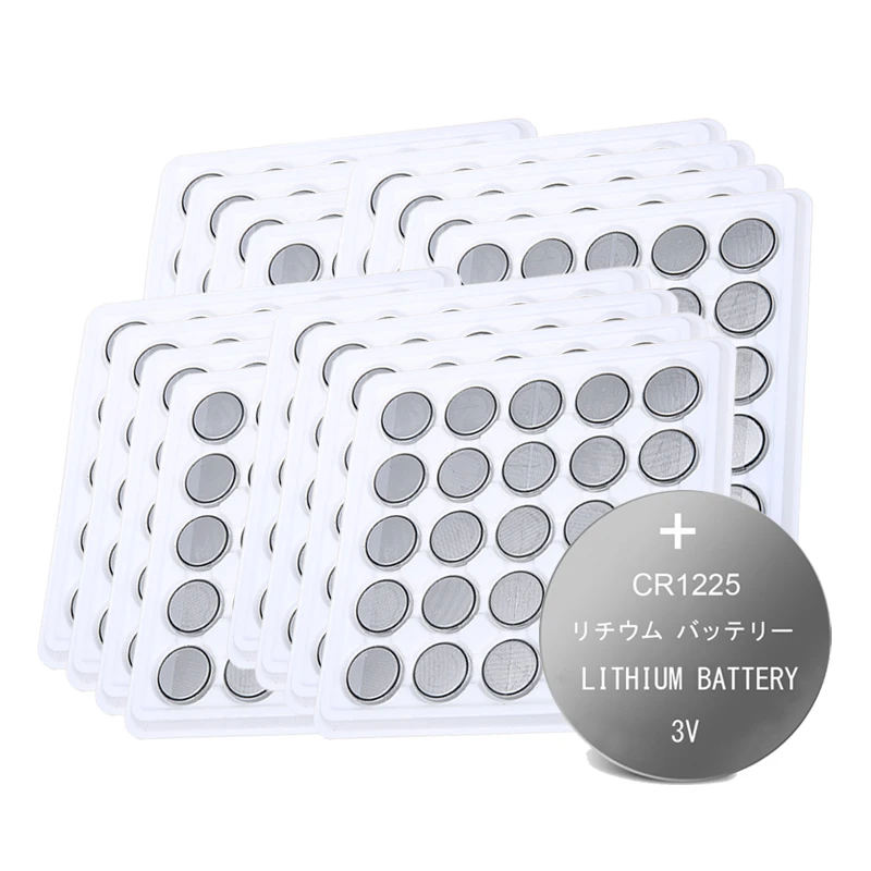 

400pcs CR1225 3V Lithium Cell Coin Battery CR 1225 LM1225 BR1225 KCR1225 Button Batteries For Watches Flash toys Remote control