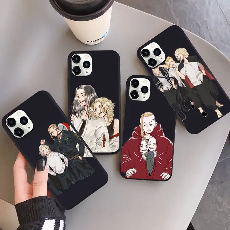 

Anime Tokyo Revengers Phone Case for iPhone 12 11 mini pro XS MAX 8 7 6 6S Plus X 5S SE 2020 XR