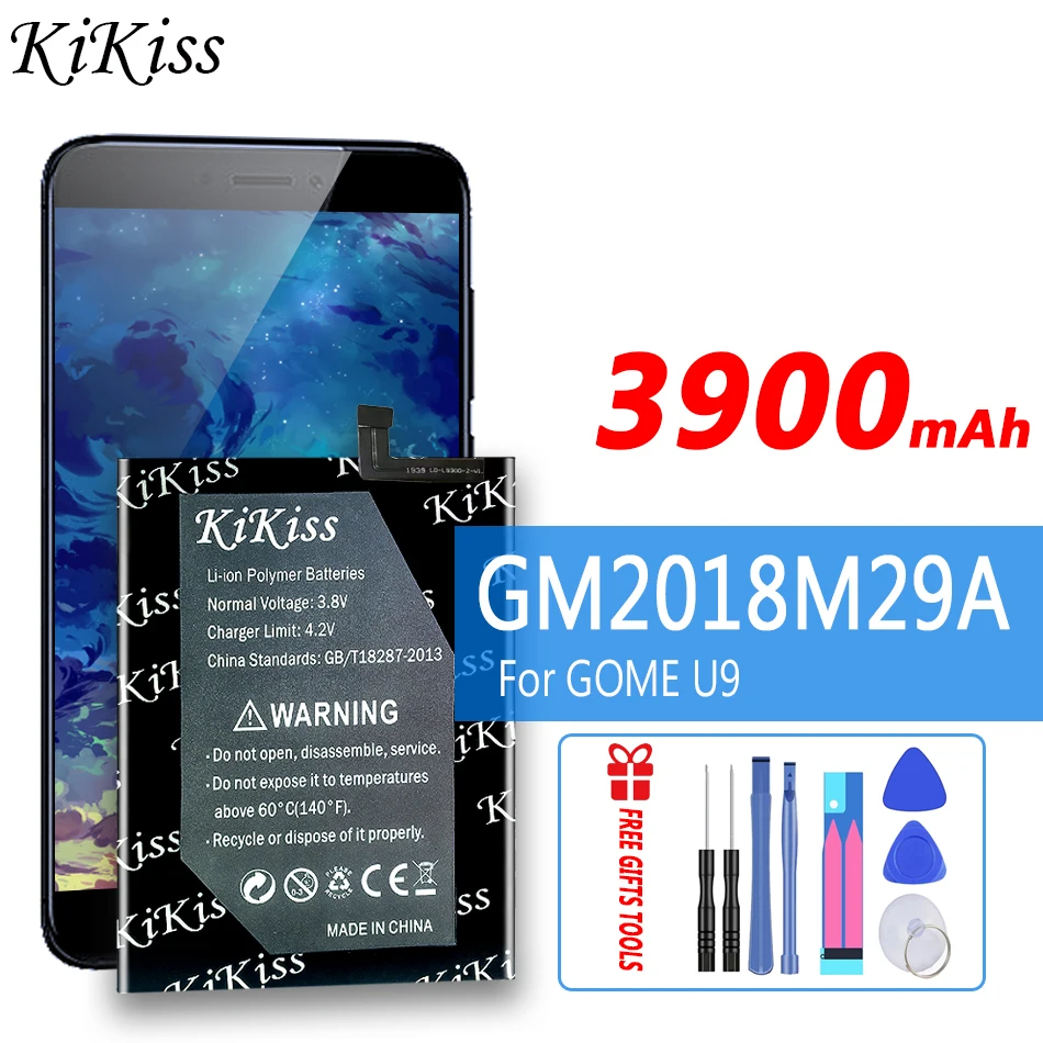 

KiKiss GM2018M29A(U9) Rechargeable Battery For GOME U9