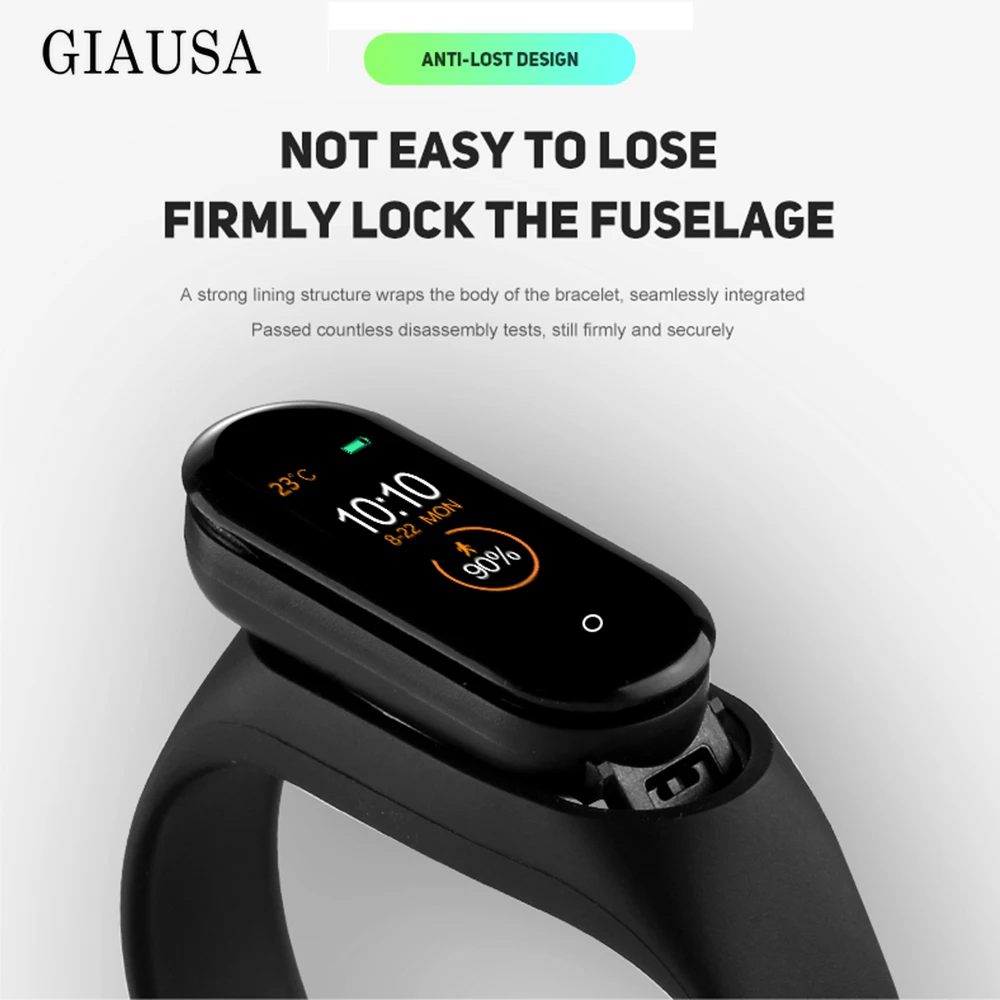 Smart Band Heart Rate Blood Pressure Monitor High Brightness Colorful Screen Bracelet Wristband Notification PK Y5 | Электроника