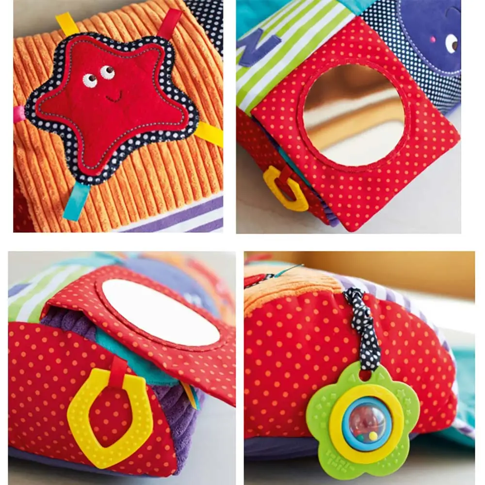 

Kids Education Pillow Multifunctional Climbing Mat Toy Activity Blanket Game Carpet Sleeping Pad Rattle Teether Mirror Playmat