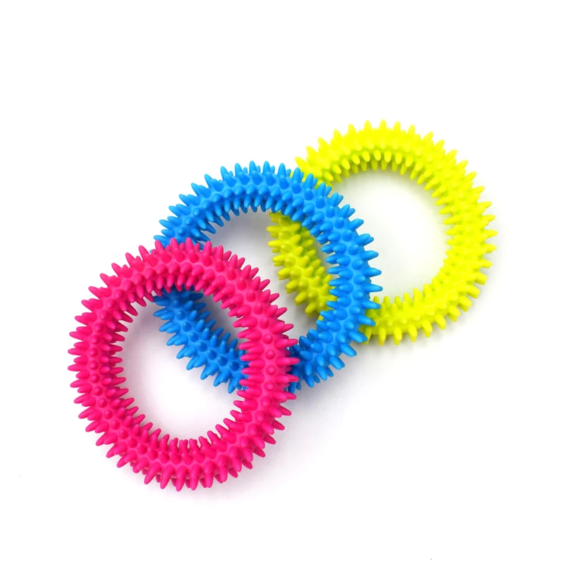 new Spiky Sensory Tactile Ring Kids Antistress Fidget Toy For children adults classroom Office Autism ADHD anti Stress Reli