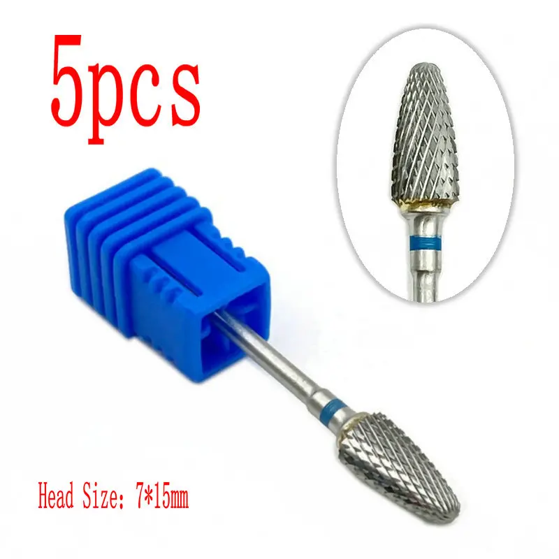 5 шт. 2 35 мм хвостовик зубные буры из карбида вольфрама сверла для ногтей резак
