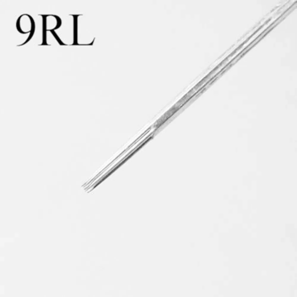 5 шт. отображаются стерилизованные иглы для татуировки 3/5/7/9RL Agujas микроблейдинг