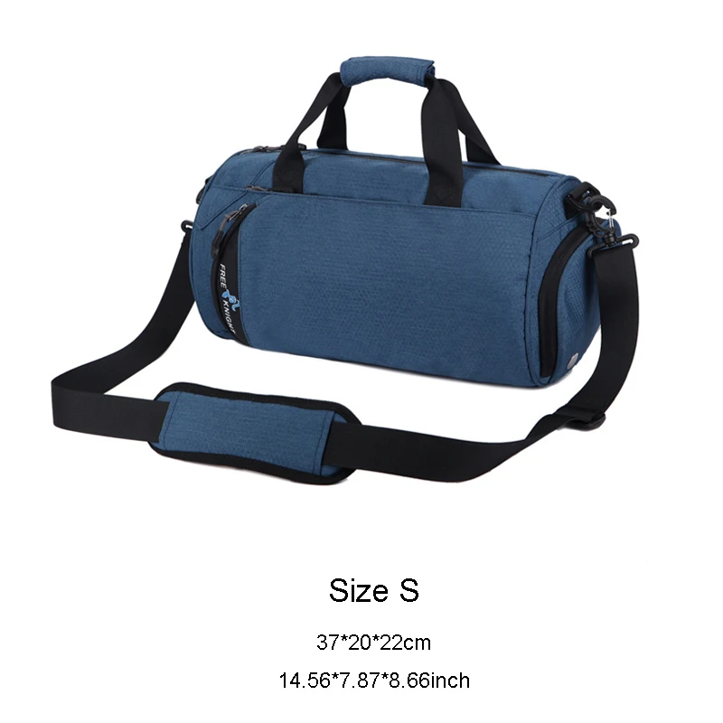 Size S dark blue S/L большая емкость, сумки для тренажерного зала, фитнеса, унисекс, сумка для тренировок, дорожные сумки, для спорта на открытом воздухе, для плавания, сухие, Влажные Сумки, многофункциональная сумка - Цвет: Size S dark blue