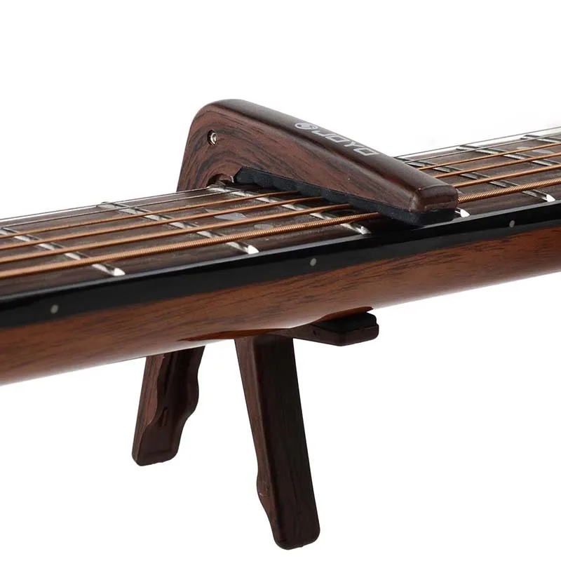 Цветной красивый высококачественный пластиковый гитарный каподастр для 6 струн