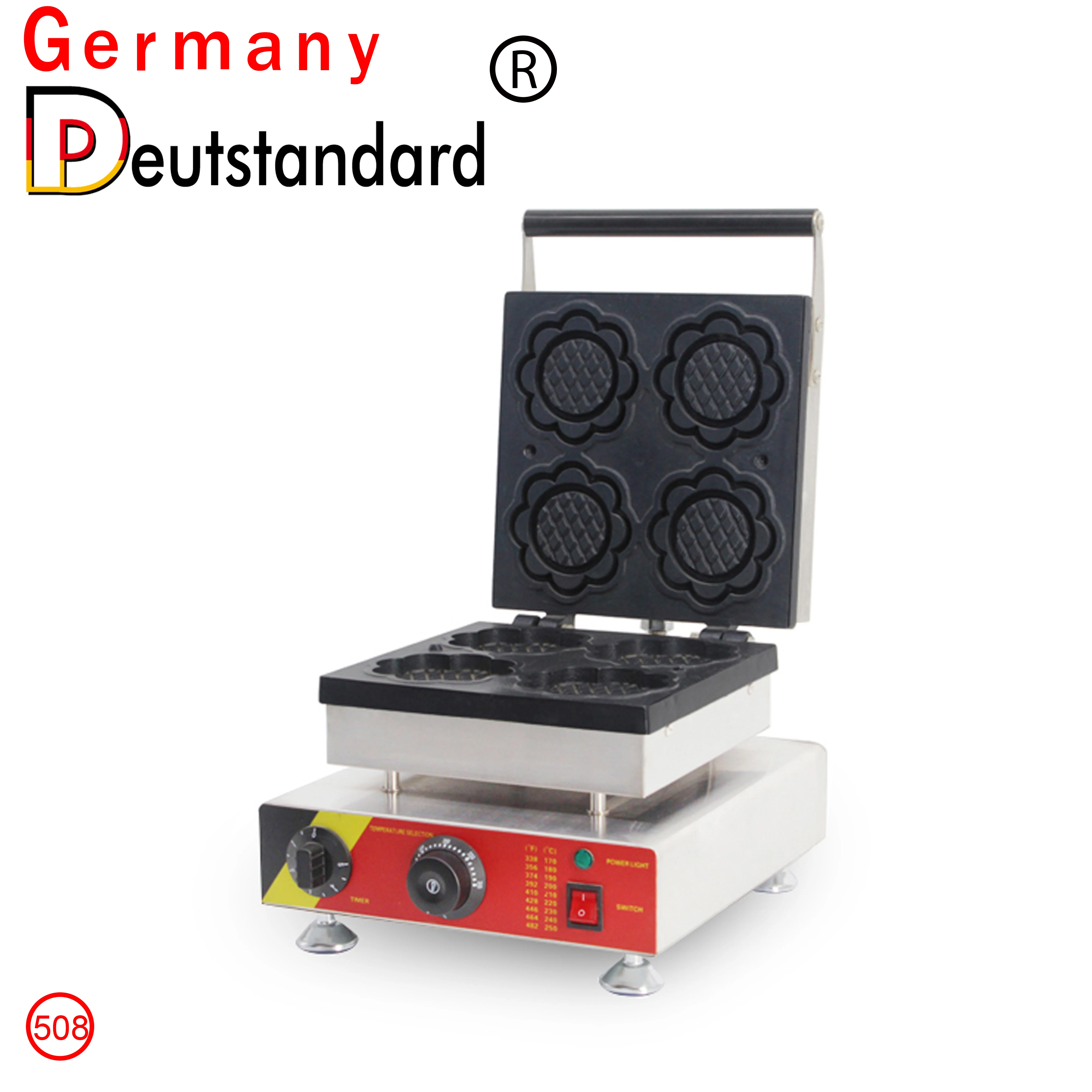 Пищевая техника конусная вафельная машина в форме чаши вафельница для