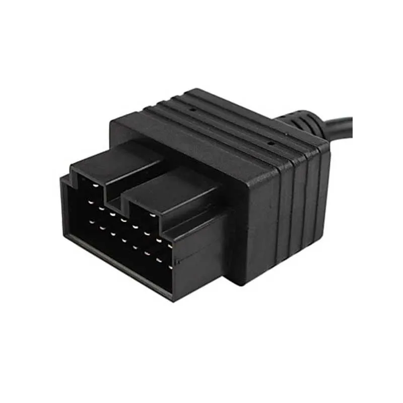 Горячая Распродажа 20Pin мужчина к OBDII 16Pin Женский Для Kia БД 1 to OBD 2 Кабель Диагностики