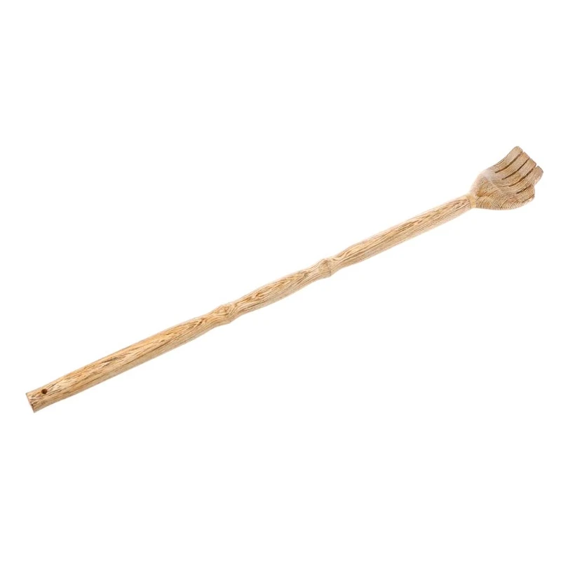 

H7JC Wooden Back Scratcher Self-Massage Body Massage Hackle Itch Stick Health Product