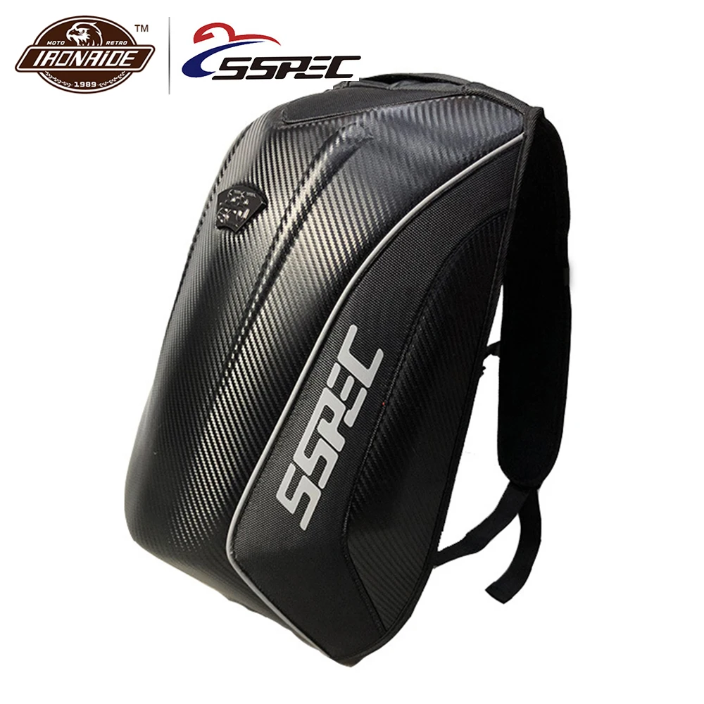 SSPEC мотоциклетный рюкзак из углеродного волокна сумка для верховой езды MC