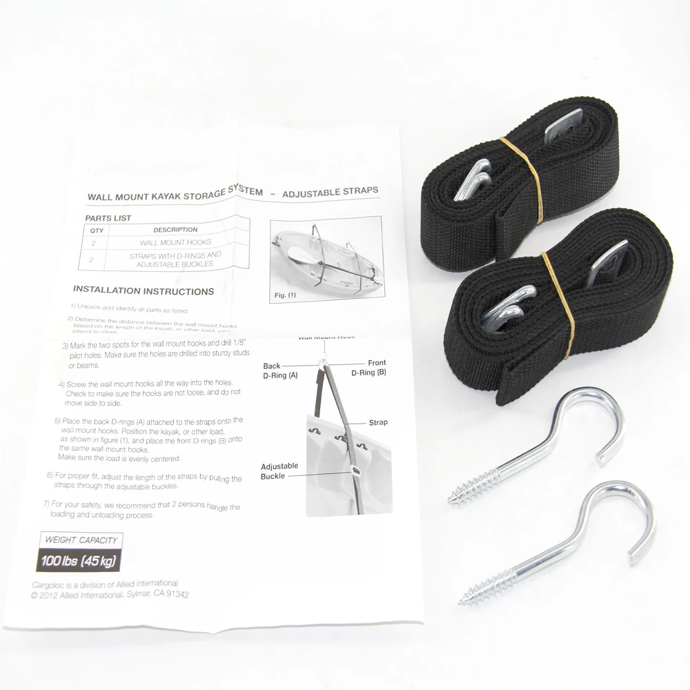 2 шт. регулируемые ремни для хранения в гараже|Крючки и направляющие| |