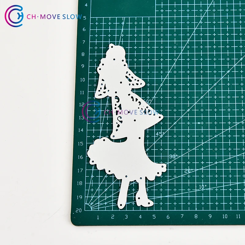 CH трафарет женщины металла резки штампы для скрапбукинга Украшение альбома с