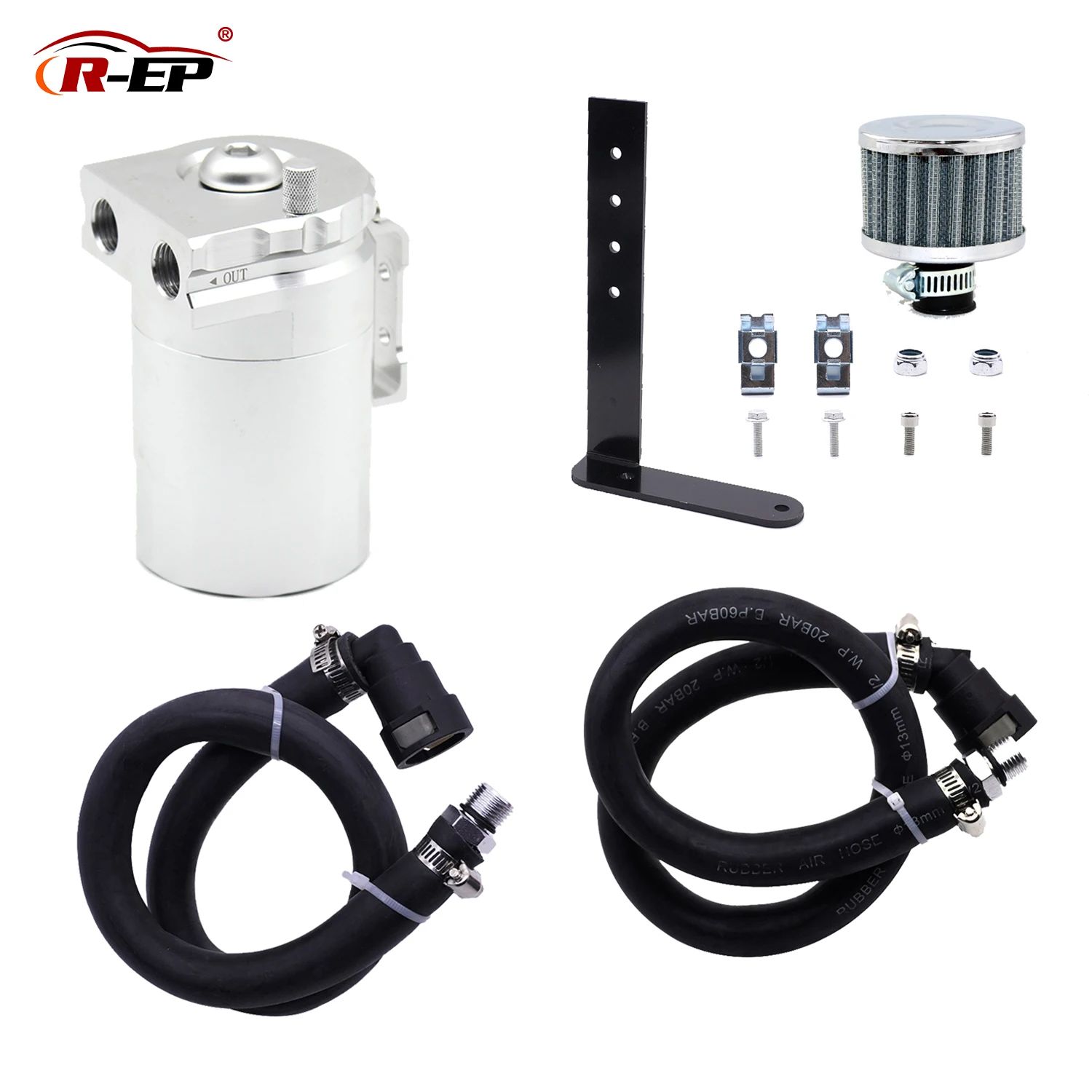 

Oil Separator for 2011-2017 Ford F150 5.0 6.2 3.5 EB 2.7EB JLT Passenger Side Oil Breather Catch Tank Can