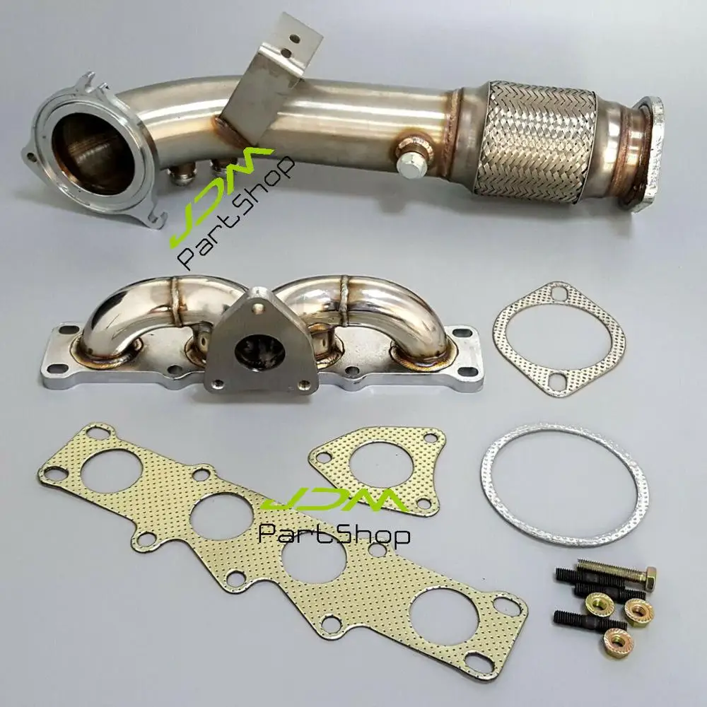 Для 13-16 Ford Fiesta 1 6 T MK7 ST180 Ecoboost выпускной коллектор И водосточная труба без кошки |