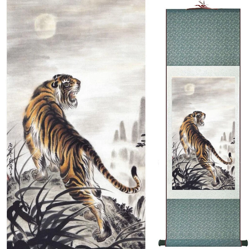 

Tiger painting Chinese Art Painting Home Office Decoration painting 20190905031
