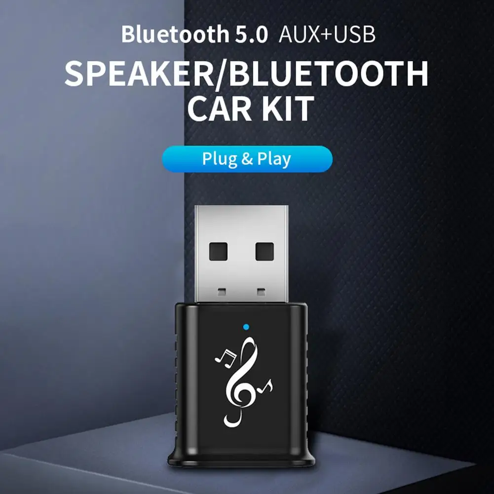 USB Bluetooth 5.0 Bluetooth 5.0 Adapter Receiver Wireless Bluethooth Dongle Music Mini Bluthooth Transmitter For PC Computer