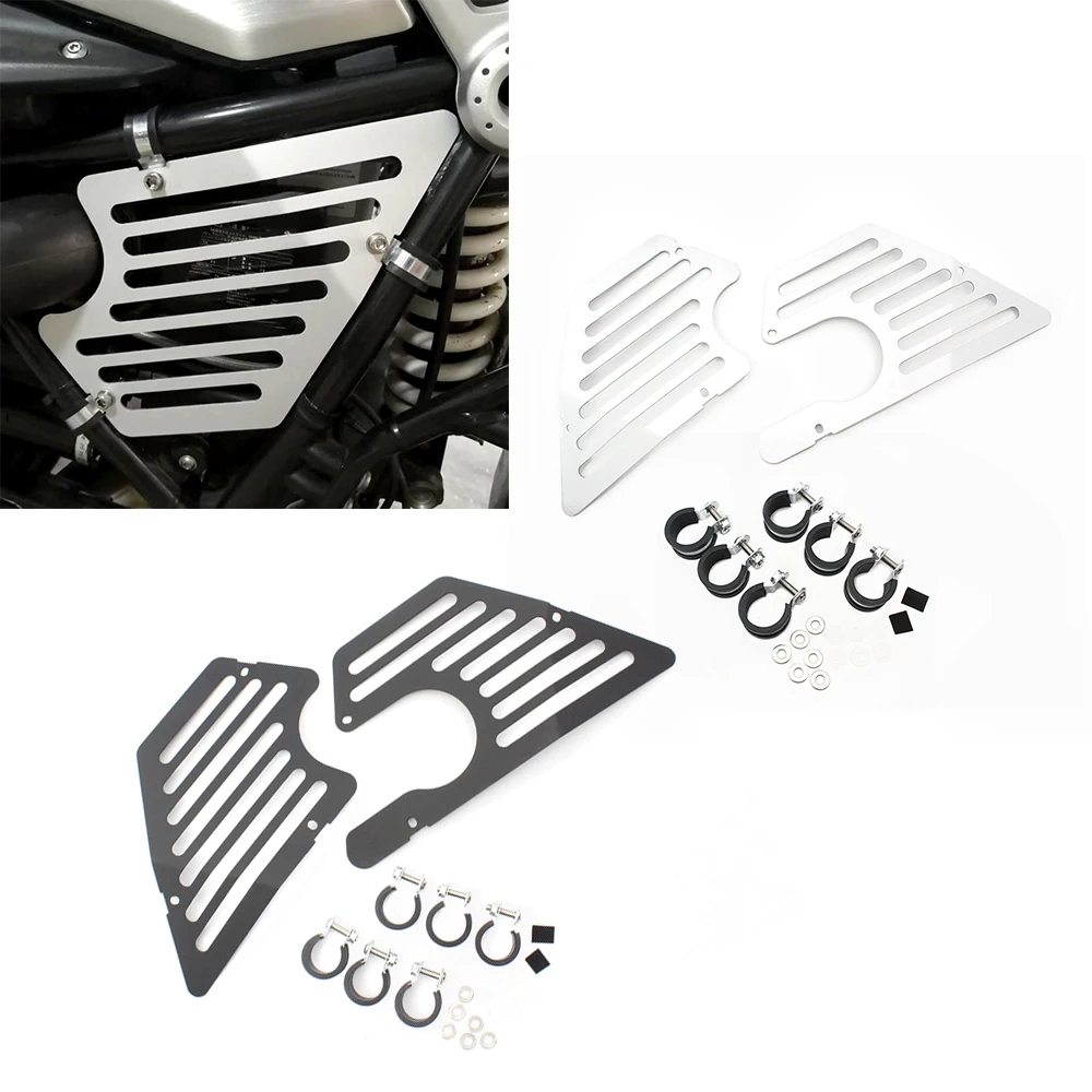 Air Box Side Panel Protection Cover For BMW R NineT Racer Scrambler Urban 2013 2014 2015 2016 2017 2018 2019 Motorcycle Aluminum