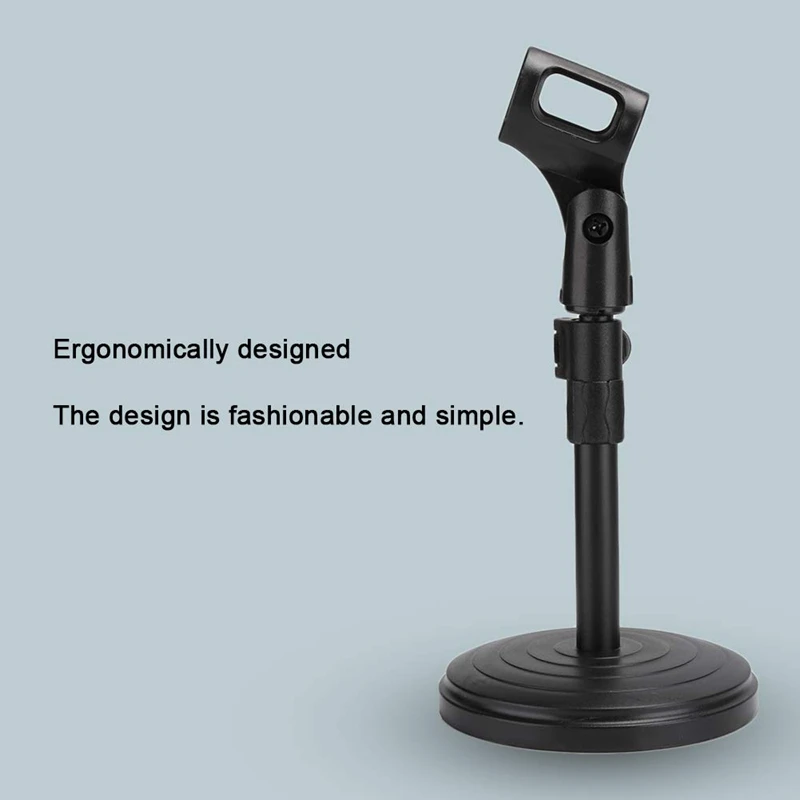 Телескопическая стойка для микрофона с регулируемой высотой износостойкая