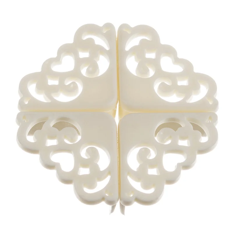 4 шт./лот мягкие детские защитные углы с цветочным узором|Бамперы для края и углов|