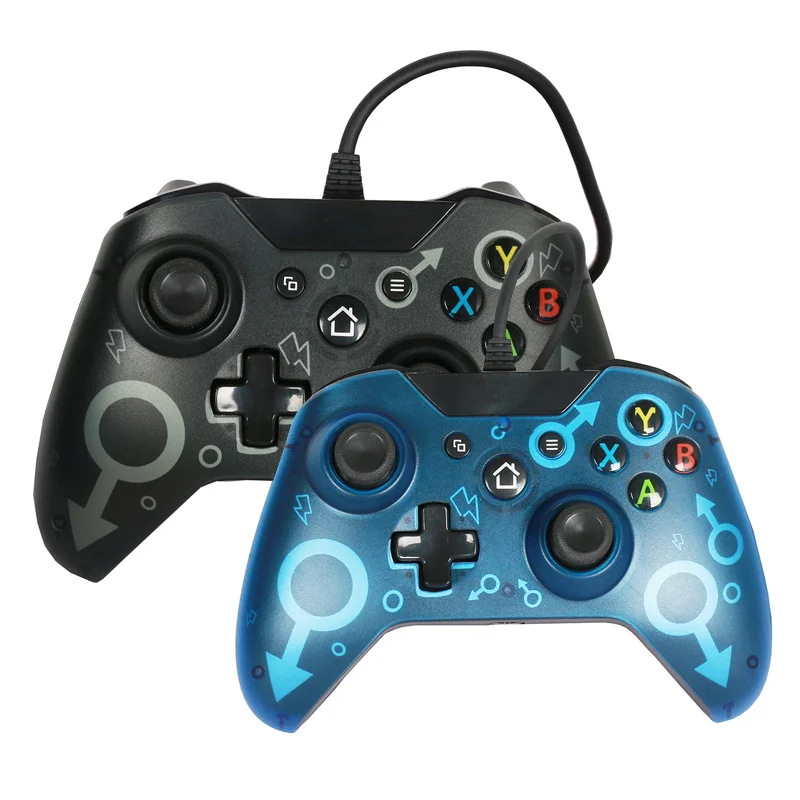 USB проводной контроллер для Xbox one PC игровой двойная вибрация Microsoft One джойстики