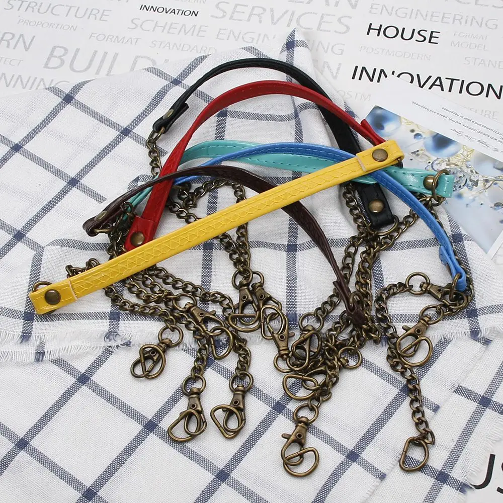 Модный кожаный кошелек на цепочке дамская сумочка ремне через плечо Сменные