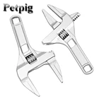 Разводной ключ для кранов, универсальный ручной инструмент, гаечный ключ для ванной комнаты, водопровода, регулируемый ключ для открытия масляного фильтра