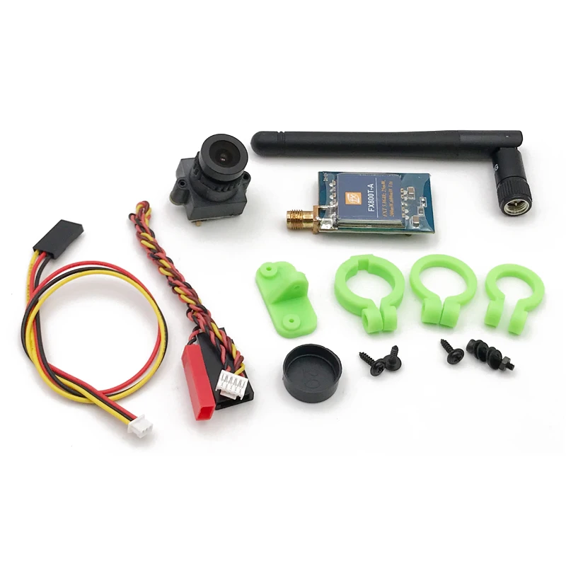 Готов к использованию CMOS 1200TVL FPV камера и 5 8G 40CH 25/200/600 мВт Передатчик с микрофоном