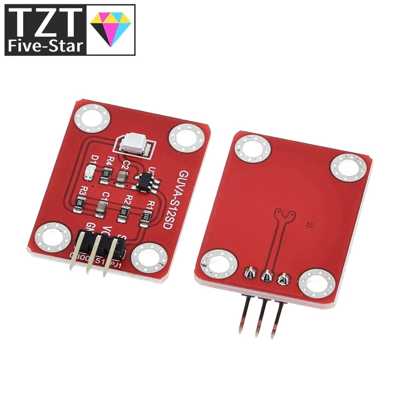 УФ-датчик 3528-3 3 нм Φ фотомодуль постоянного тока-5 в для Arduino /Raspberry pi - купить по