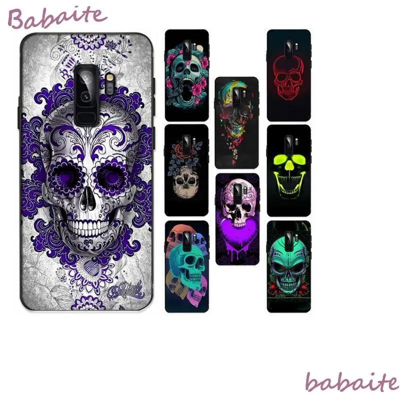 Чехол для телефона Babaite с черепом Samsung Galaxy A50 A30 A71 A40 A60 A50s A30s Note 8 9 S10 Plus S20|Бамперы| |