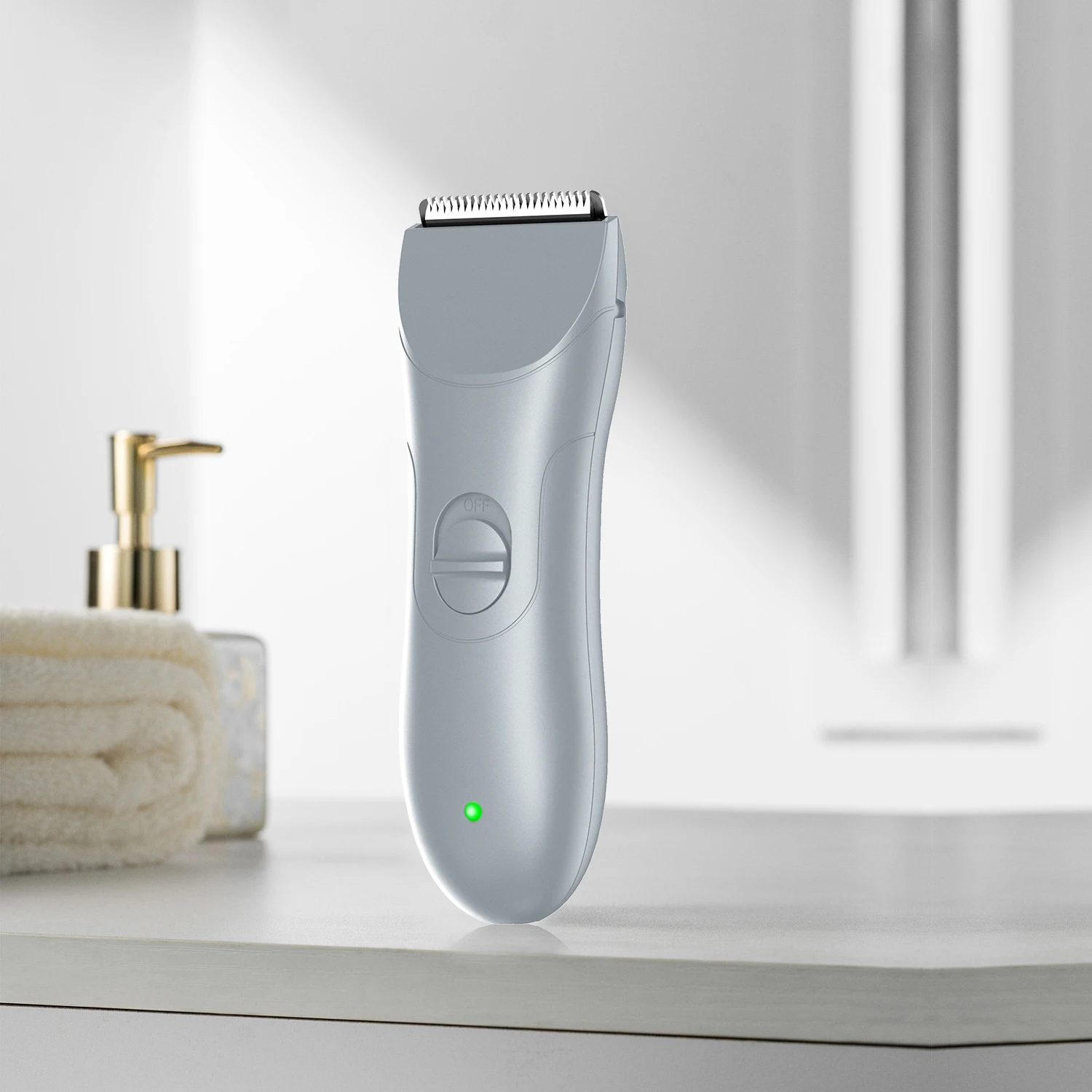 Водонепроницаемый Перезаряжаемые Hairscape триммер для стрижки Электрический USB