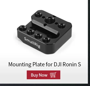 SmallRig регулируемое наклонное крепление монитора 180 градусов для DJI Ronin-S/Ronin-SC/Zhiyun Crane 3/Weebill Lab screen EVF Mount-2386