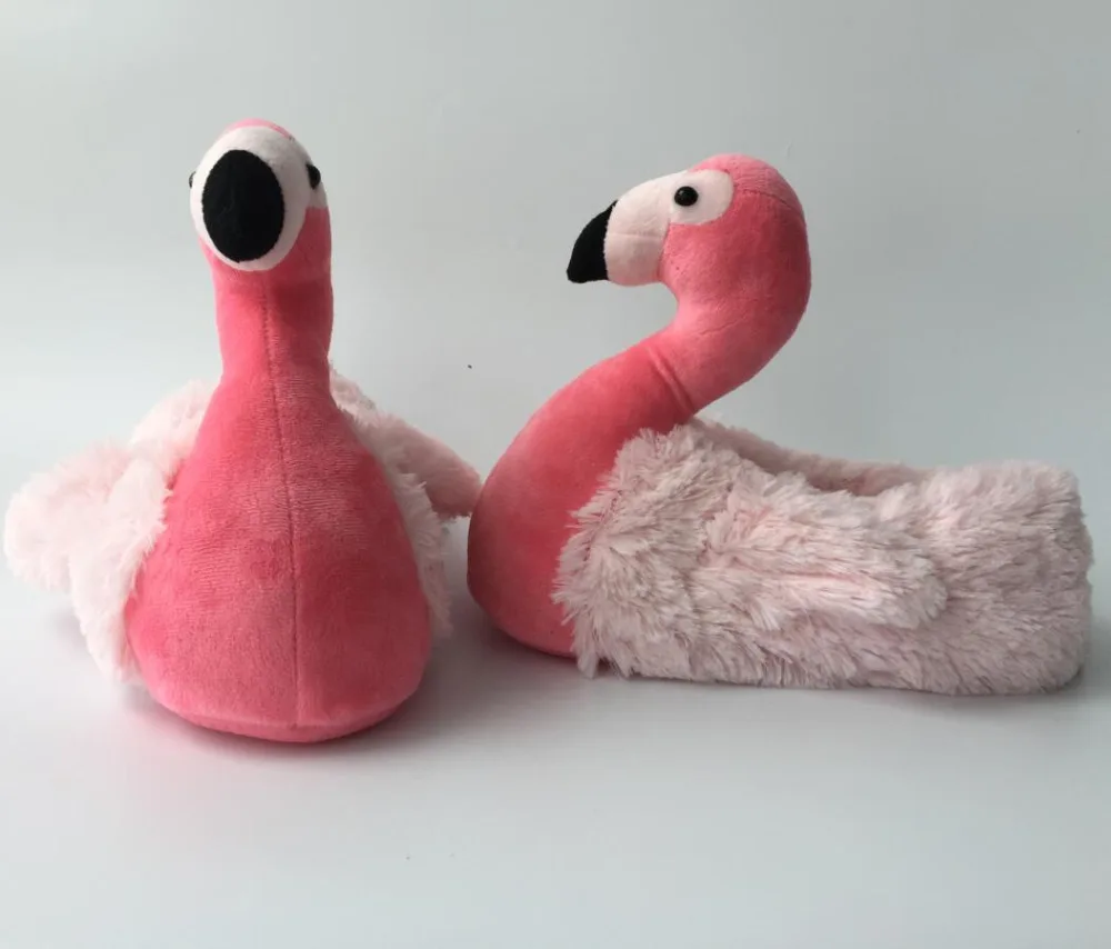 ; зимние тапочки "фламинго" качели перо plushfurniture теплые тапочки из хлопчатобумажной ткани с плюшевой подкладкой с мультипликационным принтом «сердитые птицы», обувь