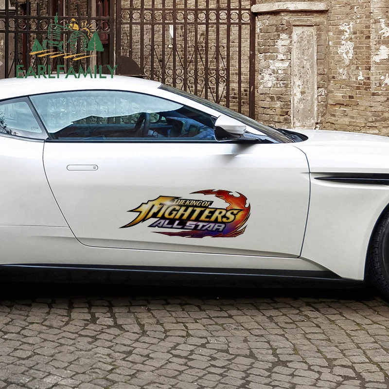 EARLFAMILY 43 см для ухода за ребенком для мам x 16,5 см для костюмированных вечеринок в стиле King Of Fighters Allstar виниловые наклейки на машину аниме наклейки солнцезащитный крем кондиционер Декор автомобиля Товары
