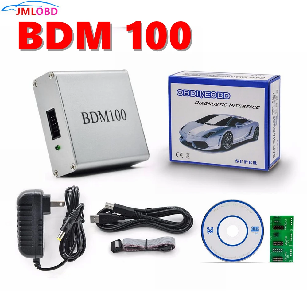 Новый BDM 100 ECU 1255 программатор BDM100 CDM1255 + Рамка с адаптерами набор подходит для
