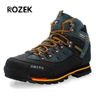 Новинка, трендовые дизайнерские мужские походные ботинки roзек, Нескользящие ботинки для скалолазания, дышащие мужские кожаные ботинки для активного отдыха и походов