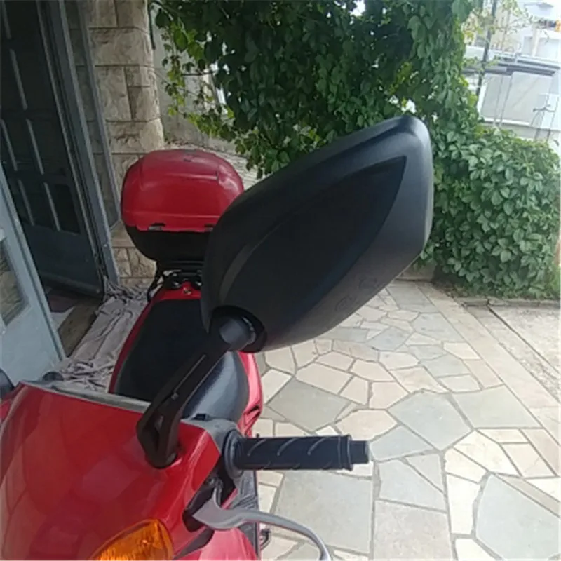 

motocross rear view mirrors part black universal 8MM 10MM moto side mirrors for yamaha benelli BJ150T mirror motorcycle rearview