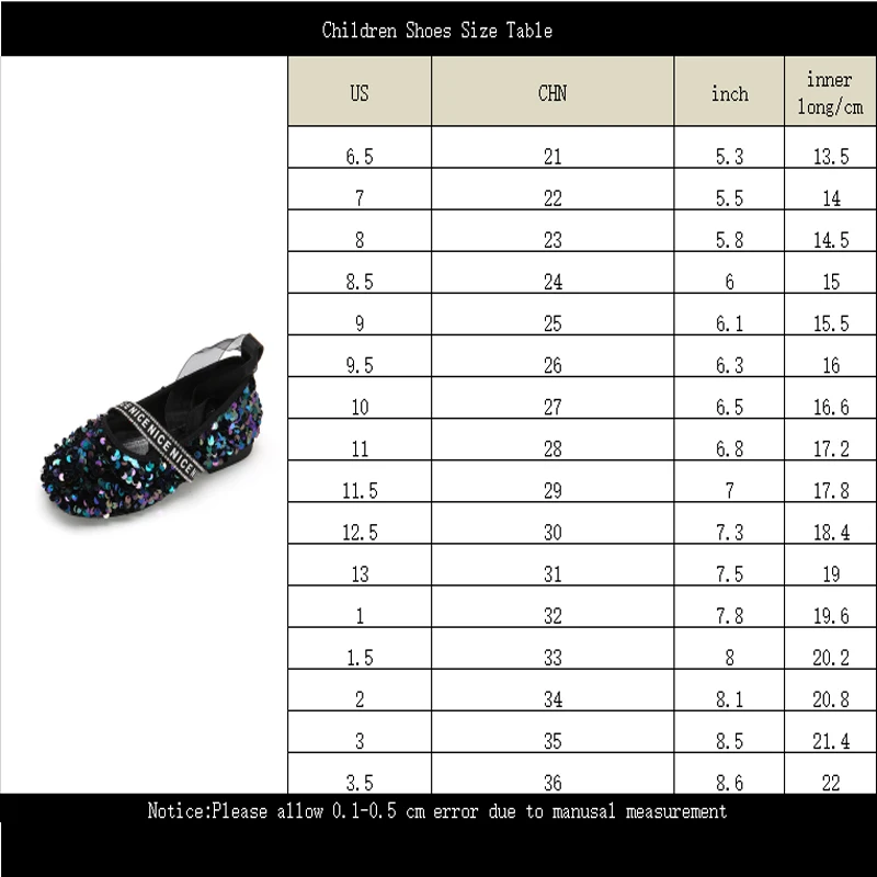 

2020 spring fashion girls princess shoes foreign style little girl sequins soft bottom crystal small leather shoes
