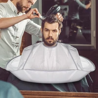 foldable salon hair cutting cape cloak umbrella cape adult beard shave hair barber salon stylists cutting apron hairdressing cap