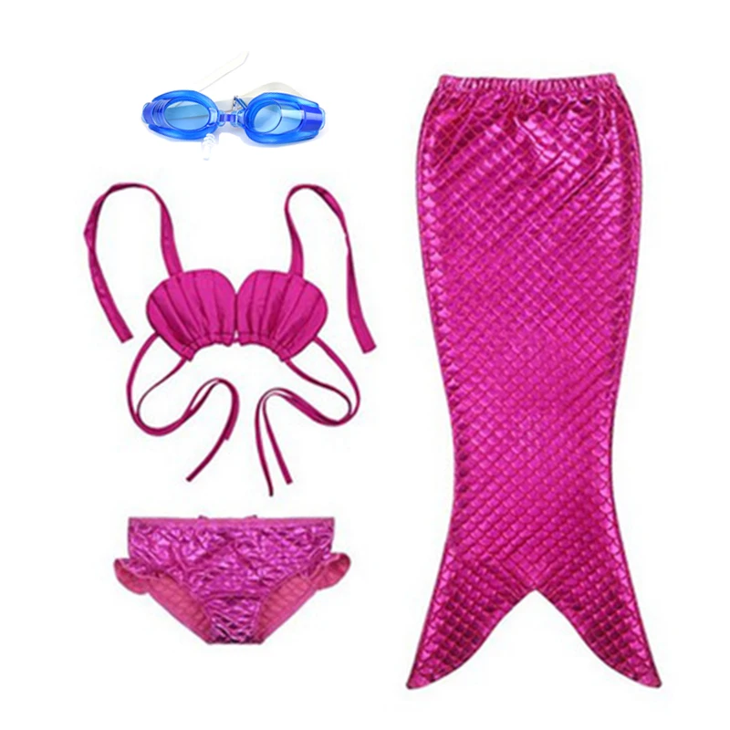 Детский женский костюм Русалочки Ариэль купальный для косплея |