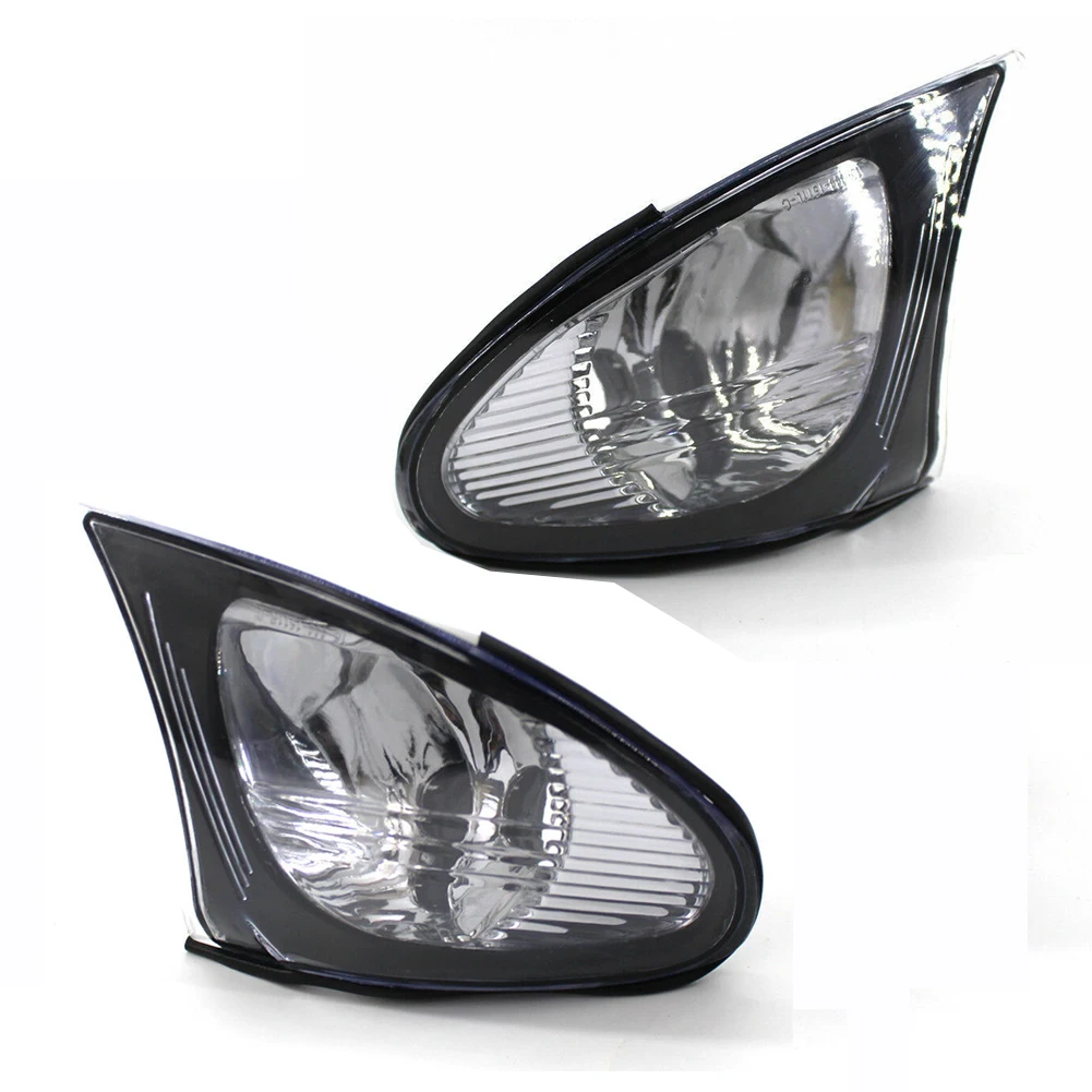 1 пара указателей Поворота Боковой угловой светильник прозрачные линзы для BMW E46